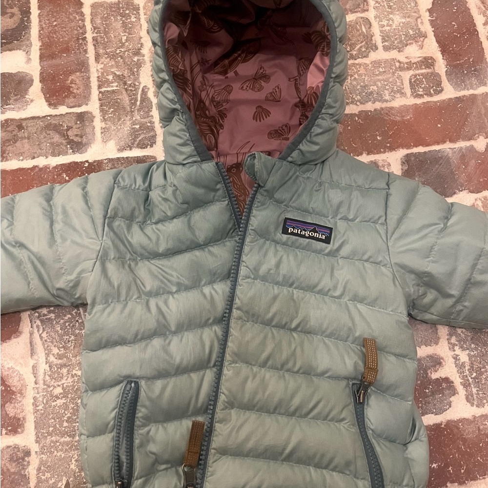 Patagonia Kids' Puffer Jacket in Gray